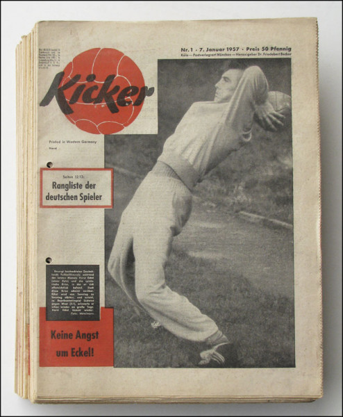 Kicker 1957 : Jg.: Nr.1-52 unkomplett