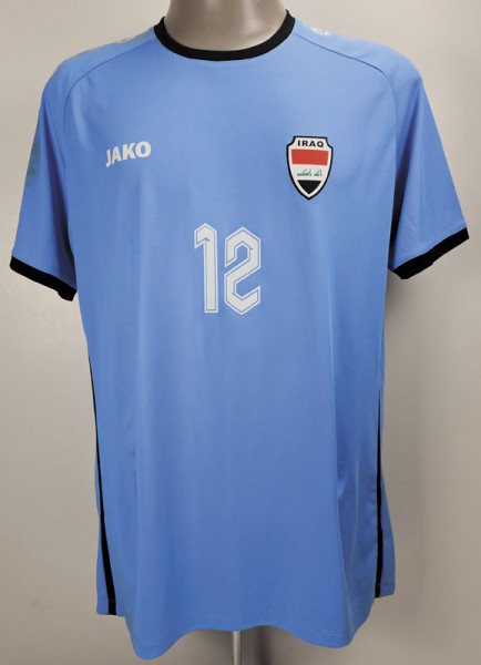 match worn football shirt Iraq 2023