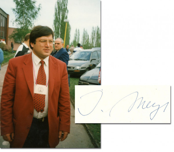 Messzi, István: Autograph Olympic Games 1988 Weightlifting Hungar