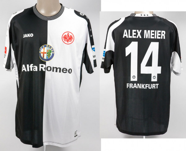 match worn football shirt Eint. Frankfurt 2014