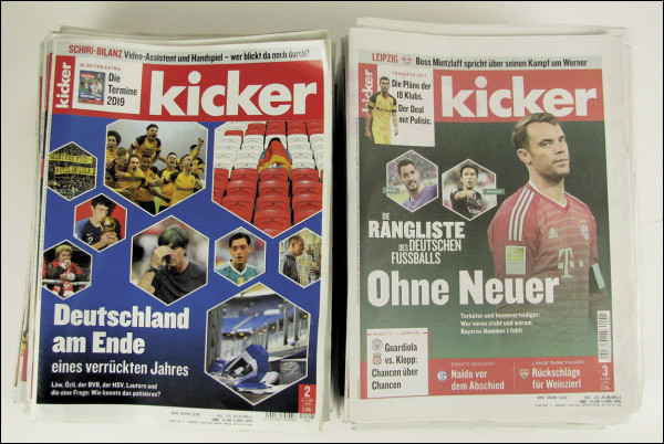 Kicker 2019 MonDon : Jg.: Nr.2 - 104/105 komplett