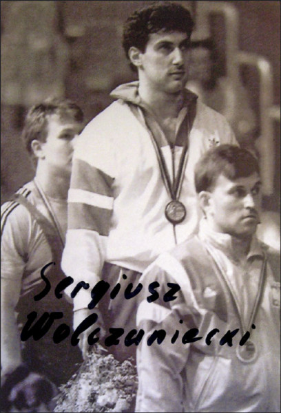 Wolczaniecki, Sergiusz: Autograph Olympic Games 1992 Weightlifting Poland