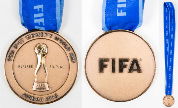 Winner medal FIFA Womens World Cup 2016 Jordan